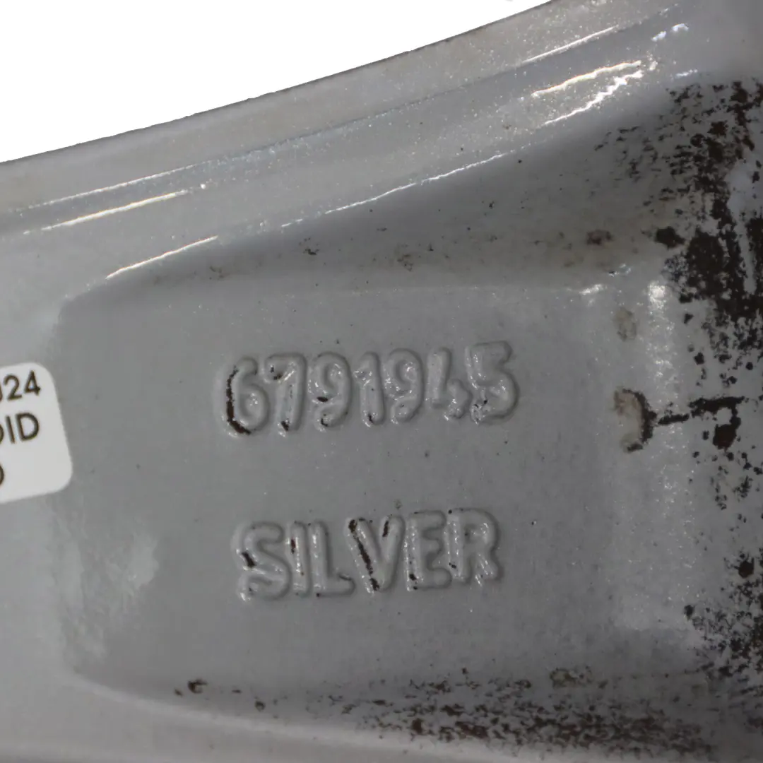 Alloy Rim 17" 7J ET:48 Conical Spoke 121 to Mini Cooper R55 R56 R57 Silver Wheel with Part number 6791945 Mini Cooper R55 R56 R57 Silver Wheel Alloy Rim 17" 7J ET:48 Conical Spoke 121 - SKU 6791945-4 - Part number 6791945