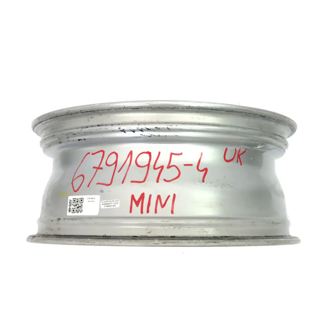 Mini Cooper R55 R56 R57 Silver Wheel Alloy Rim 17" 7J ET:48 Conical Spoke 121 - SKU 6791945-4 - Part number 6791945