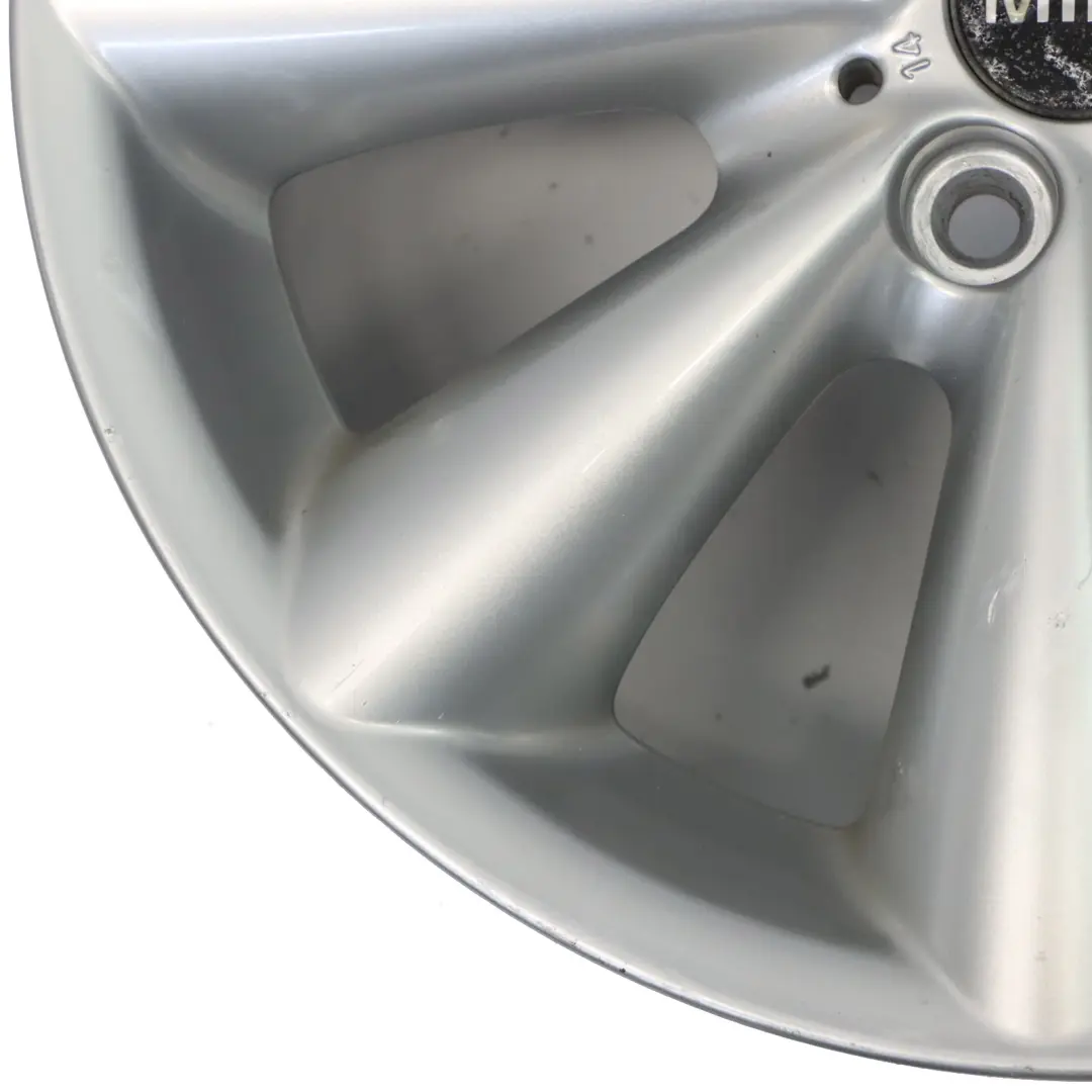 Mini Cooper R55 R56 R57 Silver Wheel Alloy Rim 17" 7J ET:48 Conical Spoke 121 - SKU 6791945-4 - Part number 6791945
