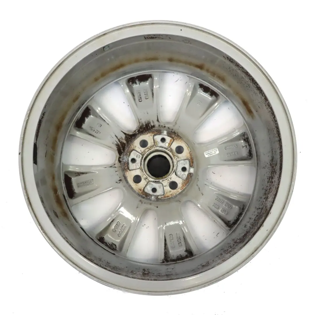 Mini Cooper R55 R56 R57 Silver Wheel Alloy Rim 17" 7J ET:48 Conical Spoke 121 - SKU 6791945-4 - Part number 6791945