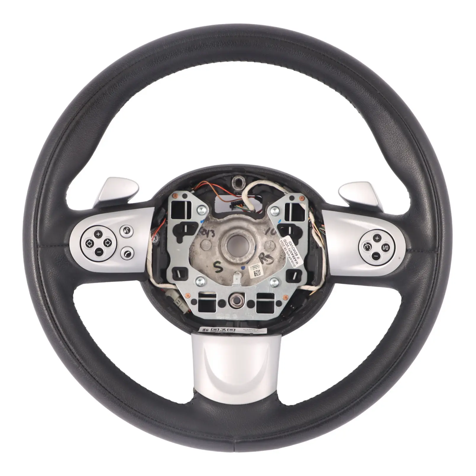Mini Cooper One R55 R56 Leather Sport Steering Wheel Padle Shift Multifunction