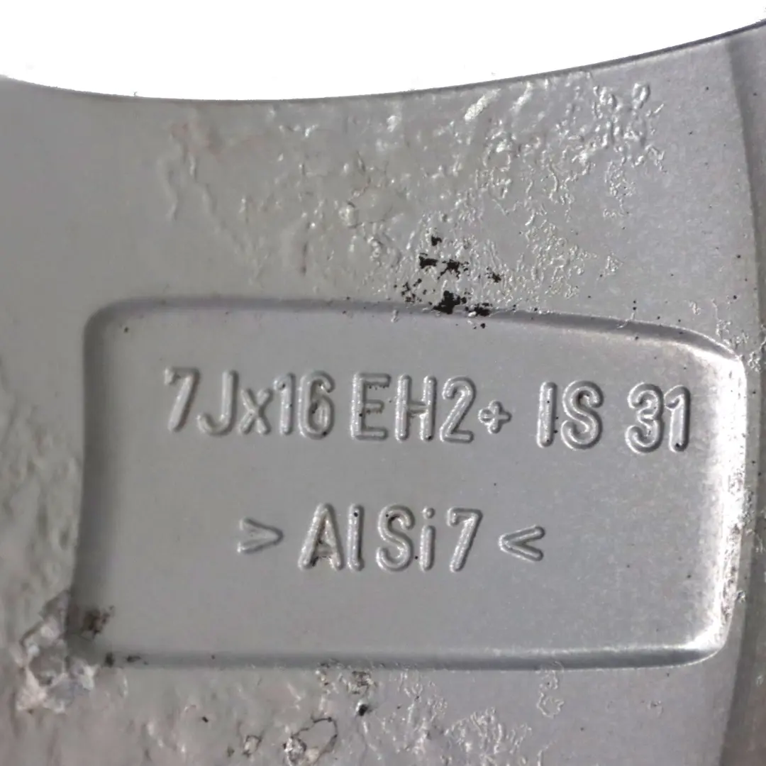 Left N/S Alloy Wheel Rim 16" Streamline 306 7J ET:31 to BMW E90 E91 F30 F31 with Part number 6795805 BMW E90 E91 F30 F31 Left N/S Alloy Wheel Rim 16" Streamline 306 7J ET:31 - SKU 6795805-5 - Part number 6795805