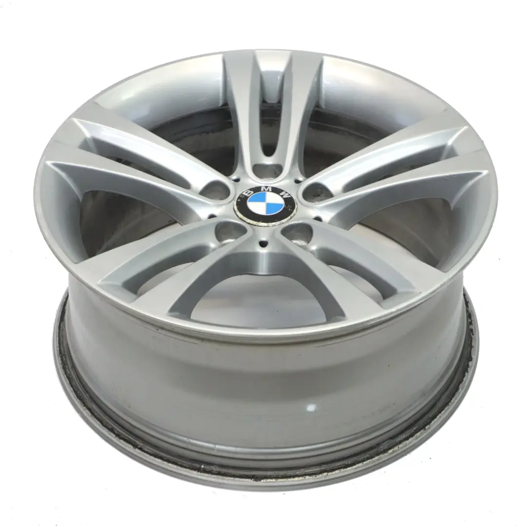 Alloy Rim 18" Double Spoke 397 ET:34 8J to BMW F30 F31 F32 F33 F34 Silver Wheel with Part number 6796247 BMW F30 F31 F32 F33 F34 Silver Wheel Alloy Rim 18" Double Spoke 397 ET:34 8J - SKU 6796247-4 - Part number 6796247