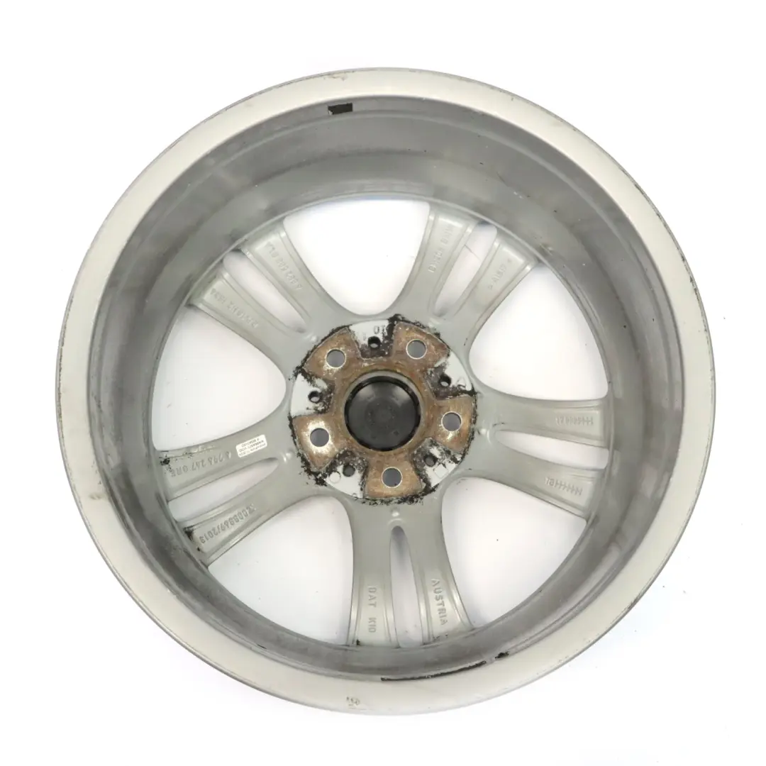 Cerchio in lega argento 18" Doppie razze 397 ET:34 8J per BMW F30 F31 F32 F33 F34 con numero di parte 6796247 BMW F30 F31 F32 F33 F34 Cerchio in lega argento 18" Doppie razze 397 ET:34 8J - SKU 6796247-4 - Numero di parte 6796247
