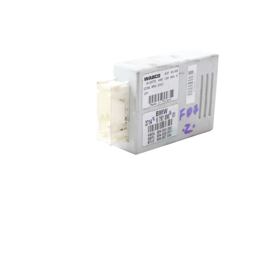 BMW F01 F02 F07 Air Suspension Control Unit Module - SKU 6797090 - Part number 6797090