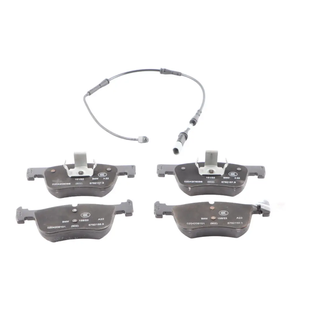 Front Axle Brake Pads Wear Sensor Warning Left N/S Set to BMW F20 F30 F32 with Part number 6799801 BMW F20 F30 F32 Front Axle Brake Pads Wear Sensor Warning Left N/S Set - SKU 6799801 - Part number 6799801