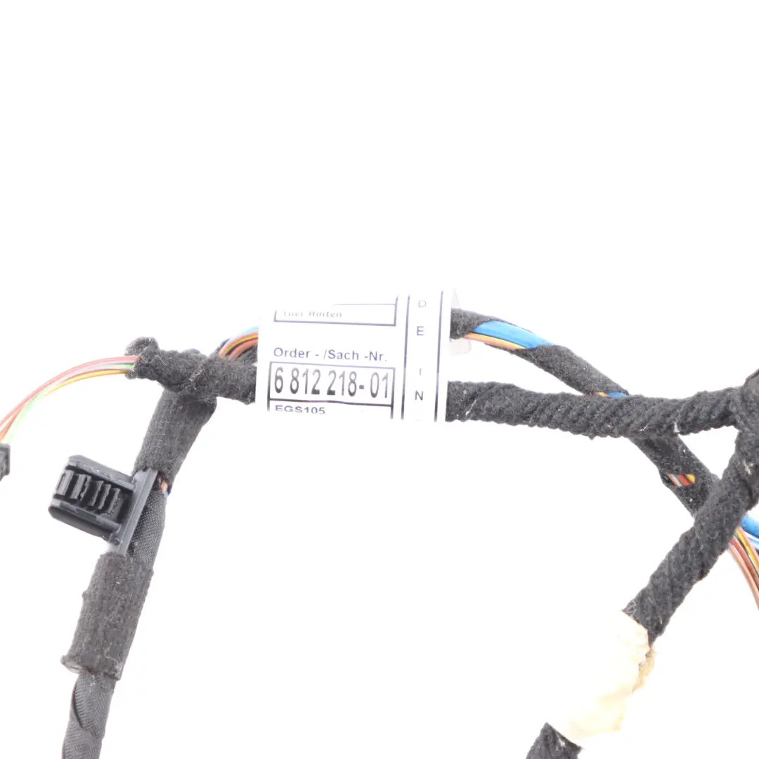 BMW X1 F48 Rear Left Right N/O/S Door Wiring Harness Loom - SKU 6812218 - Part number 6812218