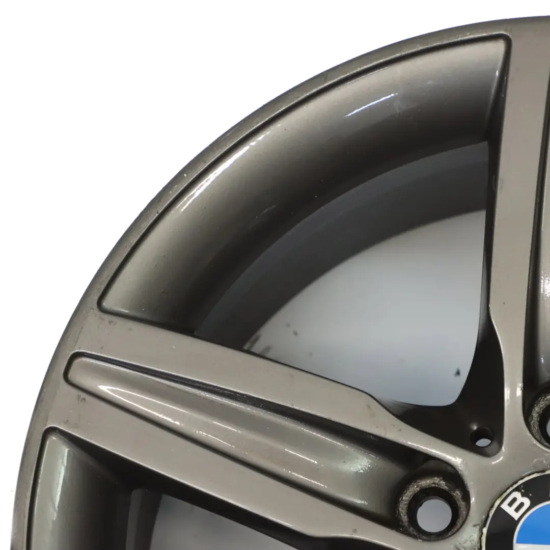 BMW F20 F21 F22 F23 Grey Alloy Wheel Rim 17" Star Spoke 379 7,5J ET:43 - SKU 6850151-3 - Part number 6850151