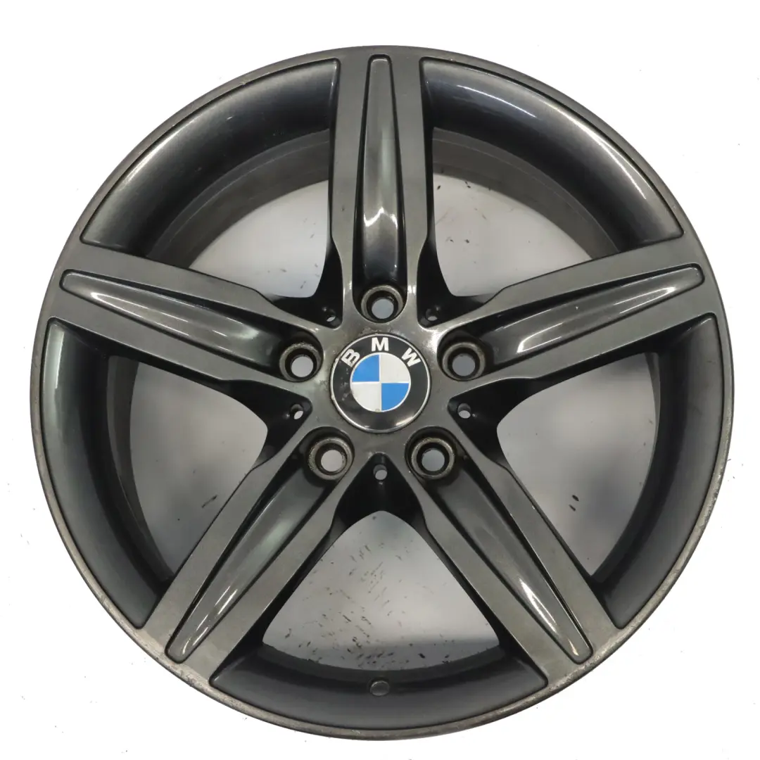 Graue Leichtmetallfelge 17" Sternspeiche 379 ET:43 7,5J für BMW F20 F21 F22 mit Teilenummer 6850151 BMW F20 F21 F22 Graue Leichtmetallfelge 17" Sternspeiche 379 ET:43 7,5J - SKU 6850151-9 - Teilenummer 6850151