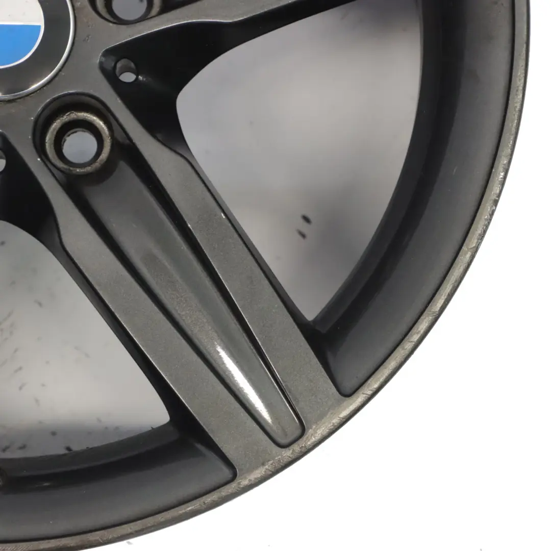BMW F20 F21 F22 F23 Grey Alloy Wheel Rim 17" Star Spoke 379 ET:43 7,5J - SKU 6850151-9 - Part number 6850151