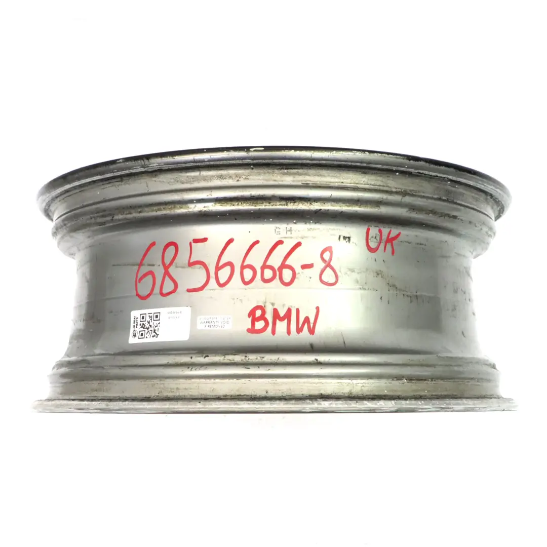 Front Wheel Alloy Rim M Performance Double Spoke 313M 18" 7,5J ET:49 to BMW E81 E87 with Part number 6856666 BMW E81 E87 Front Wheel Alloy Rim M Performance Double Spoke 313M 18" 7,5J ET:49 - SKU 6856666-8 - Part number 6856666