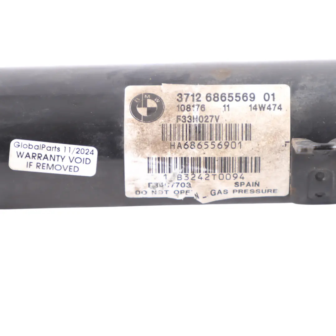 Axle Shock Absorber Left Right N/O/S Strut to BMW F33 Rear with Part number 6865569 BMW F33 Rear Axle Shock Absorber Left Right N/O/S Strut - SKU 6865569 - Part number 6865569