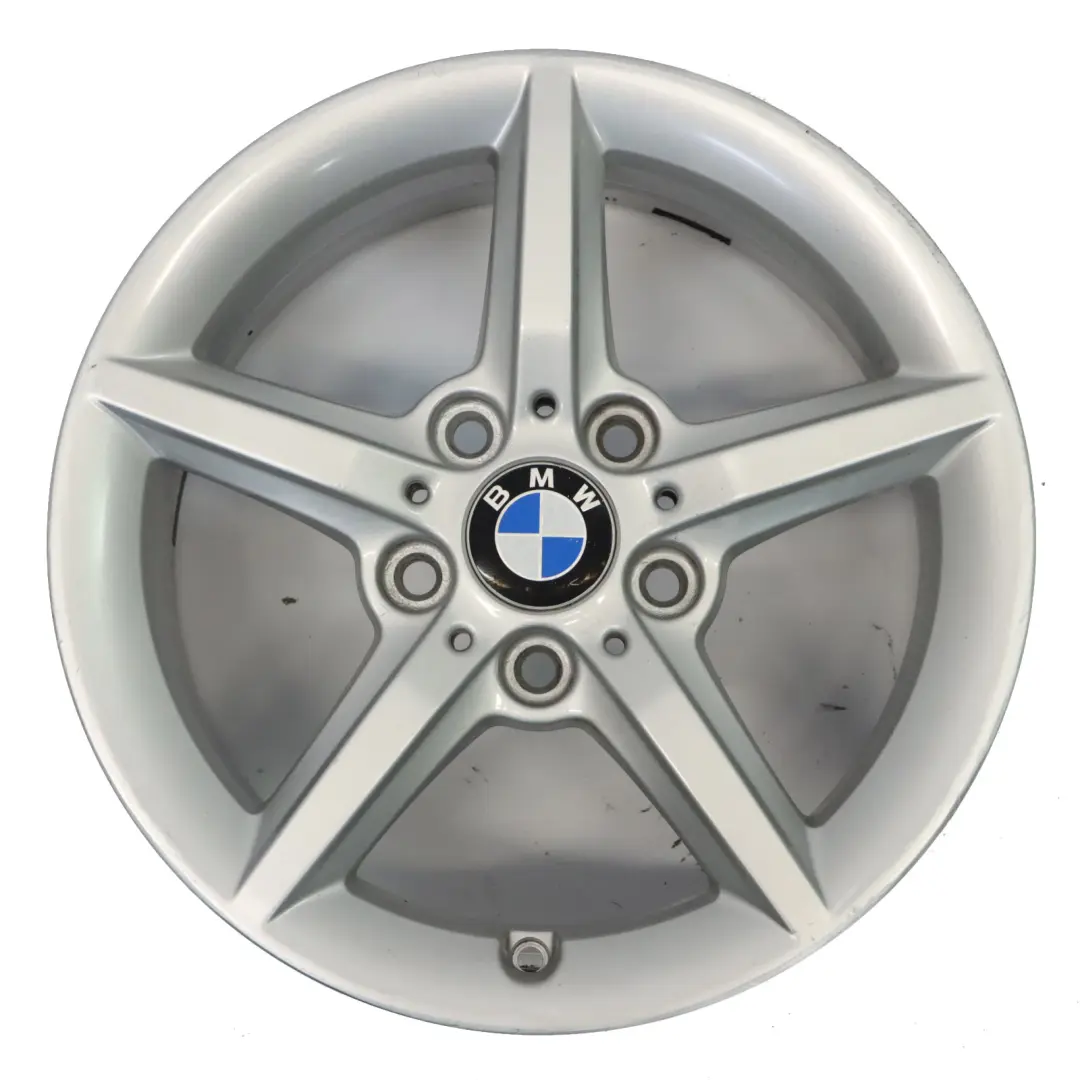 BMW F20 F21 F22 F23 Silver Wheel Alloy Rim 16" ET:40 7J Star Spoke 654 - SKU 6866302-4 - Part number 6866302