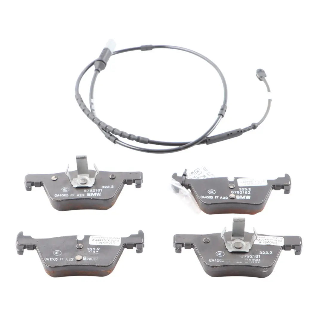 Axle Brake Pads Wear Sensor Warning Contact Set Kit to BMW F20 F30 F32 Rear with Part number 6873093 BMW F20 F30 F32 Rear Axle Brake Pads Wear Sensor Warning Contact Set Kit - SKU 6873093 - Part number 6873093