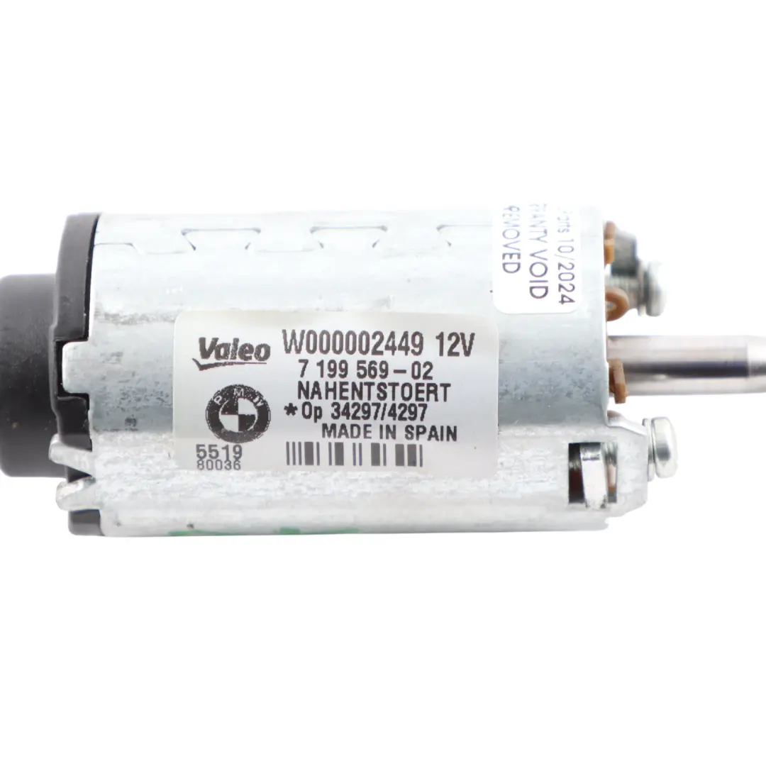 BMW E81 E87 E87N Rear Window Wiper Motor Actuator Valeo 7199569 - SKU 6921959-2 - Part number 6921959