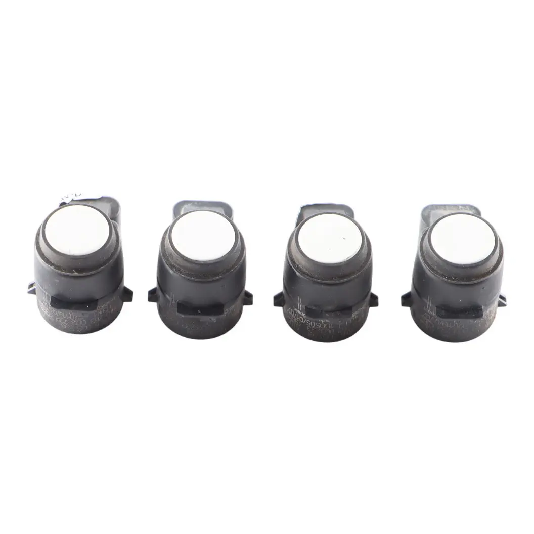 BMW E81 E90 LCI PDC Parking Ultrasonic Sensor Set Kit Alpin White 300 6935598