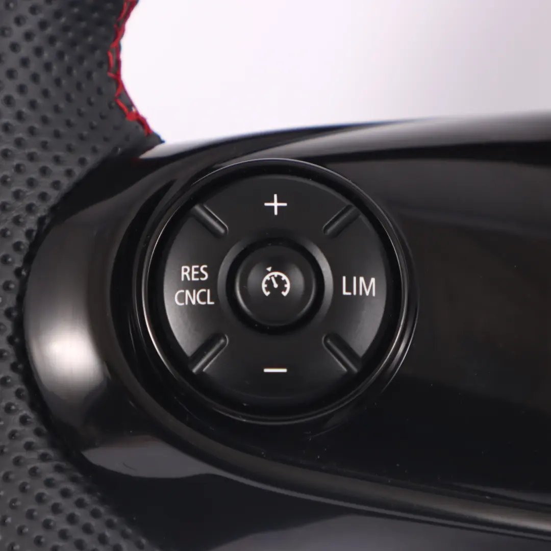 Leather Sport Steering Wheel Red Thread to Mini Cooper F54 F55 F56 F60 NEW Black with Part number 6996047 Mini Cooper F54 F55 F56 F60 NEW Black Leather Sport Steering Wheel Red Thread - SKU 6996047-3 - Part number 6996047