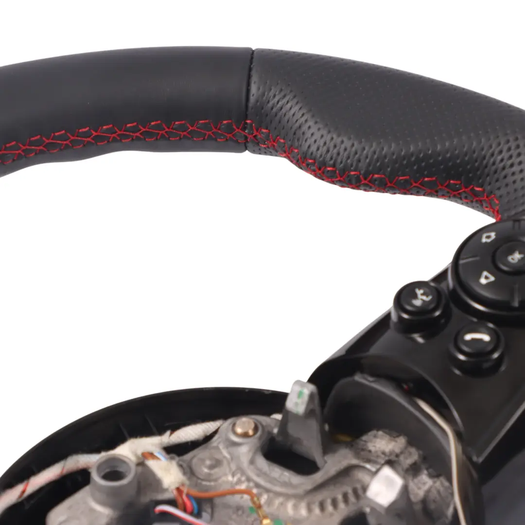 NUOVO Volante Sportivo in Pelle Nera Filo Rosso per Mini Cooper F54 F55 F56 F60 con numero di parte 6996047 Mini Cooper F54 F55 F56 F60 NUOVO Volante Sportivo in Pelle Nera Filo Rosso - SKU 6996047-3 - Numero di parte 6996047