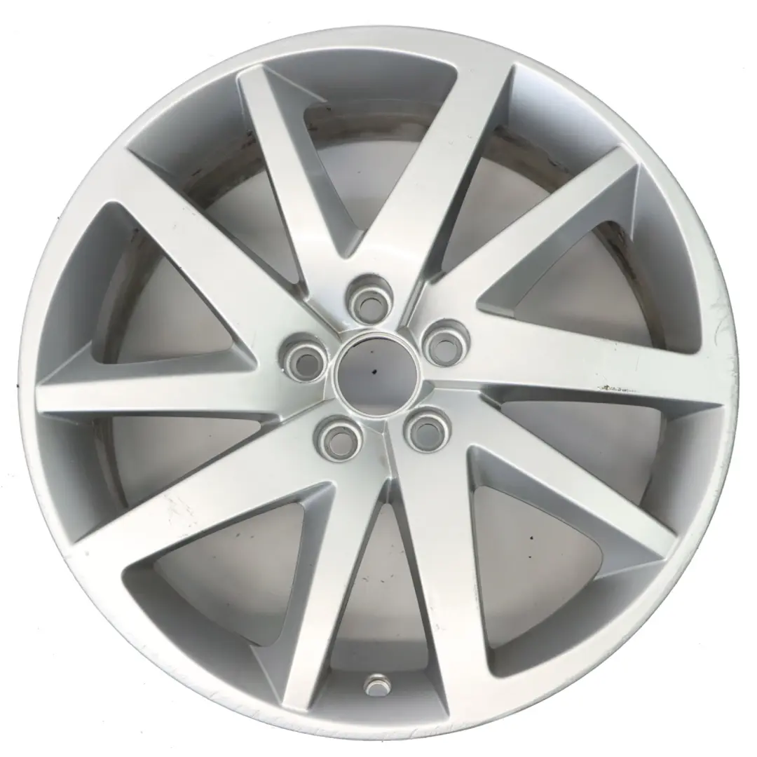 Seat Ibiza Mk4 6J Argento Cerchio in lega 17" 10 Raggi 7J ET:43 - SKU 6J0601025P-1 - Numero di parte 6J0601025P