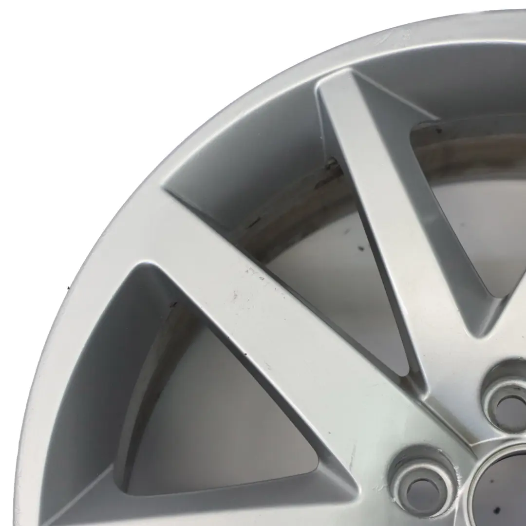 Seat Ibiza Mk4 6J Argento Cerchio in lega 17" 10 Raggi 7J ET:43 - SKU 6J0601025P-1 - Numero di parte 6J0601025P