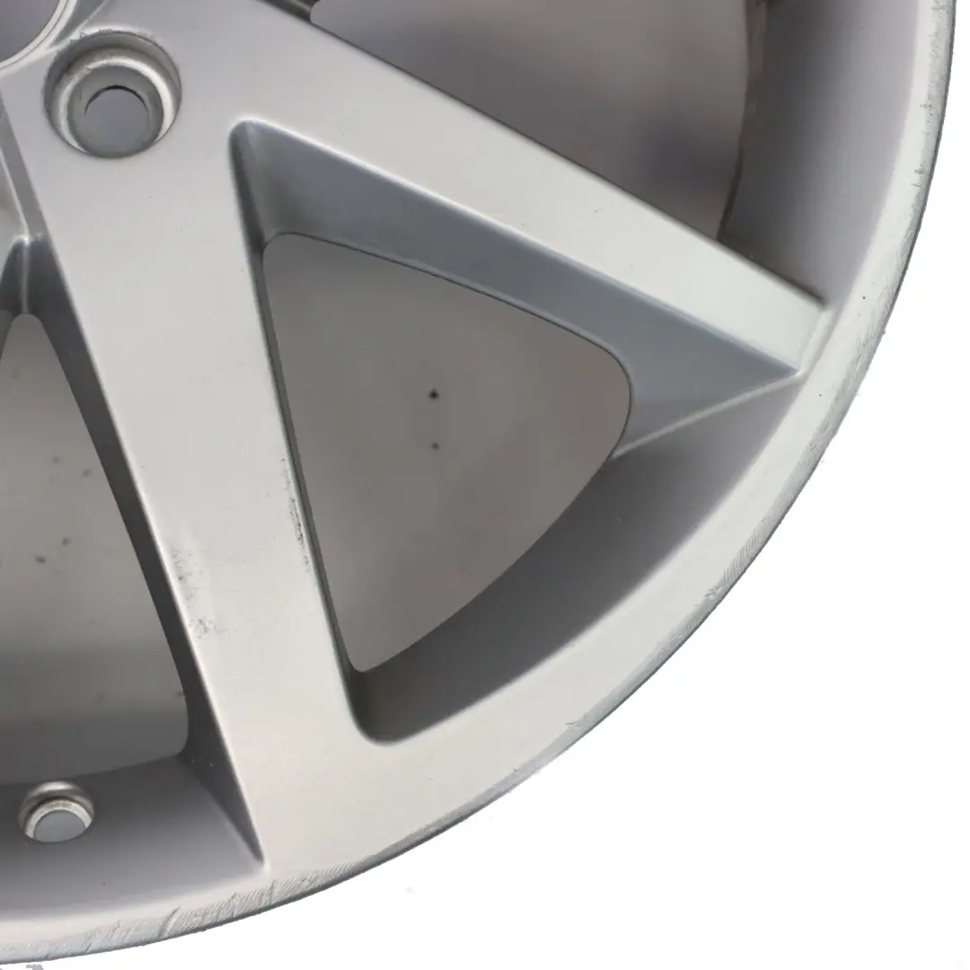 Seat Ibiza Mk4 6J Argento Cerchio in lega 17" 10 Raggi 7J ET:43 - SKU 6J0601025P-1 - Numero di parte 6J0601025P