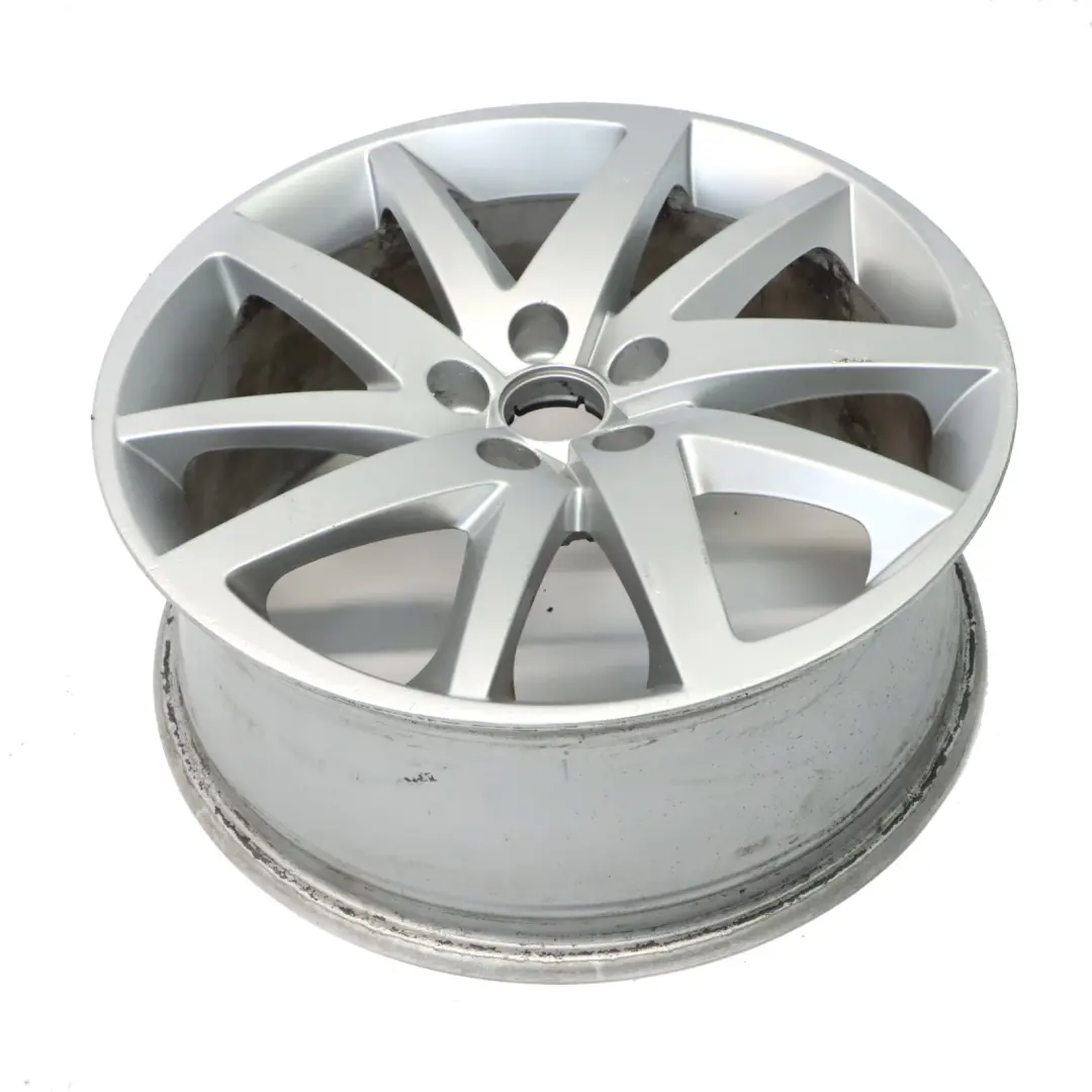 Seat Ibiza Mk4 6J Argento Cerchio in lega 17" 10 Raggi 7J ET:43 - SKU 6J0601025P-1 - Numero di parte 6J0601025P