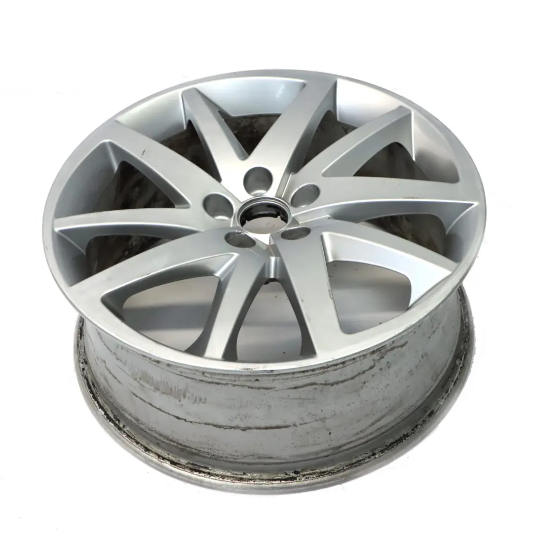 Seat Ibiza Mk4 6J Silver Wheel Alloy 17" 10 Spoke 7J ET:43 - SKU 6J0601025P-2 - Part number 6J0601025P