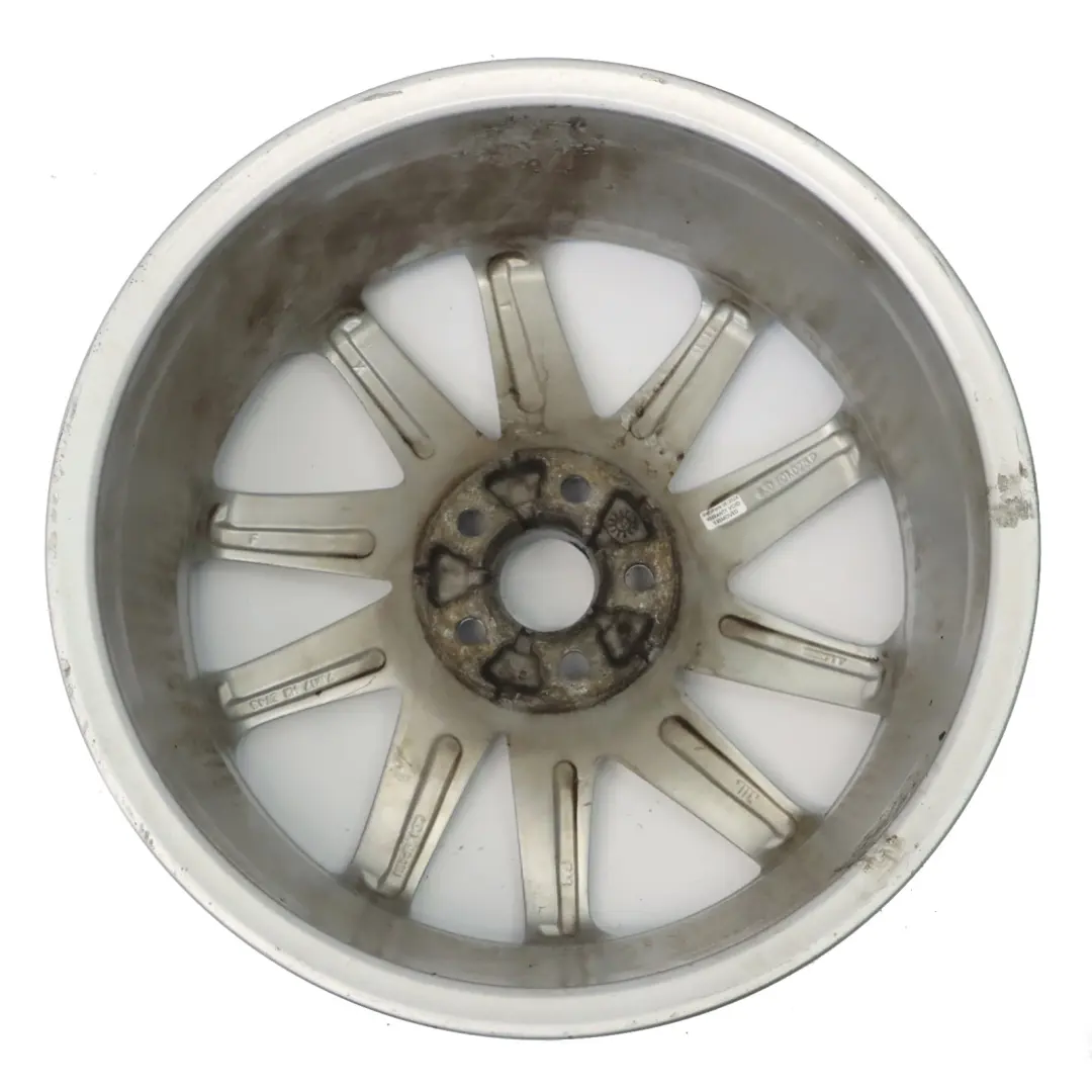 Mk4 6J Silver Wheel Alloy 17" 10 Spoke 7J ET:43 6J0601025P to Seat Ibiza with Part number 6J0601025P-3 Seat Ibiza Mk4 6J Silver Wheel Alloy 17" 10 Spoke 7J ET:43 6J0601025P - SKU 6J0601025P-3 - Part number 6J0601025P-3