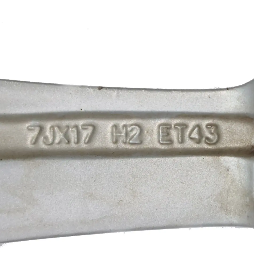 Mk4 6J Silver Wheel Alloy 17" 10 Spoke 7J ET:43 to Seat Ibiza with Part number 6J0601025P Seat Ibiza Mk4 6J Silver Wheel Alloy 17" 10 Spoke 7J ET:43 - SKU 6J0601025P-4 - Part number 6J0601025P