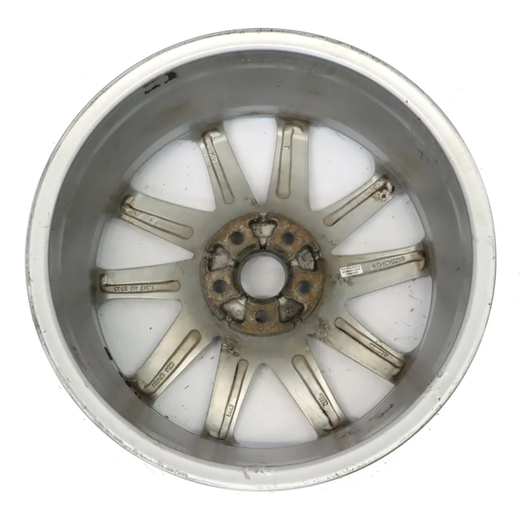 Mk4 6J Silver Wheel Alloy 17" 10 Spoke 7J ET:43 to Seat Ibiza with Part number 6J0601025P Seat Ibiza Mk4 6J Silver Wheel Alloy 17" 10 Spoke 7J ET:43 - SKU 6J0601025P-4 - Part number 6J0601025P