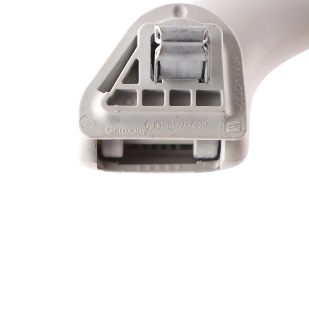 Mk4 6J Interior Front Roof Grab Handle Grey to Seat Ibiza with Part number 6J0857607 Seat Ibiza Mk4 6J Interior Front Roof Grab Handle Grey - SKU 6J0857607 - Part number 6J0857607