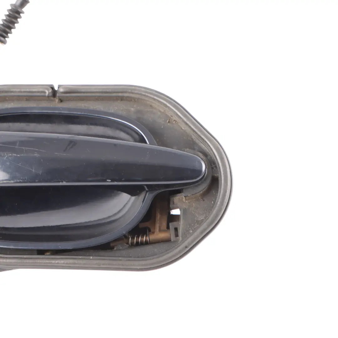 BMW E60 E61 Asidero Trasero Izquierdo Completo Monacoblau Azul A35 - SKU 7034571-MB3 - Número de pieza 7034571