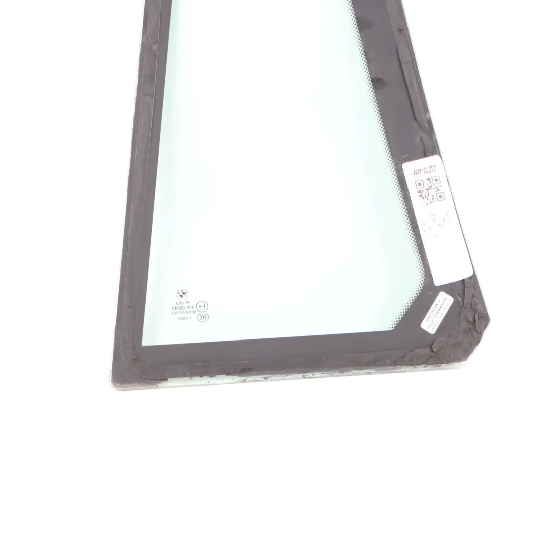BMW E61 Touring Puerta Trasera Lateral Ventana Cuarto Vidrio Verde AS2 Derecha - SKU 7044176-1 - Número de pieza 7044176