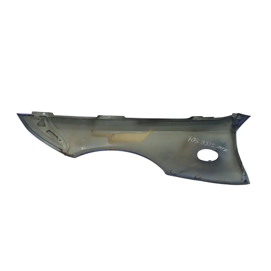 Side Panel Front Right O/S Wing Fender Montegoblau Metallic A51 to BMW Z4 E85 E86 with Part number 7053328 BMW Z4 E85 E86 Side Panel Front Right O/S Wing Fender Montegoblau Metallic A51 - SKU 7053328-MTB - Part number 7053328