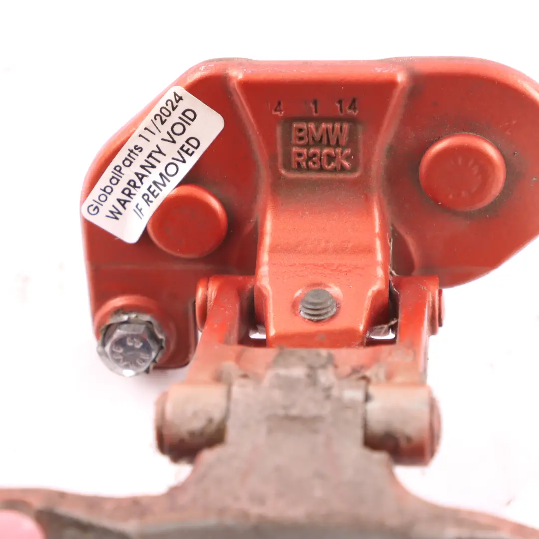 BMW E84 Rear Tailgate Trunk Hinge Right O/S Valencia Orange Metallic B44 7060625 - SKU 7060626-ORG - Part number 7060626