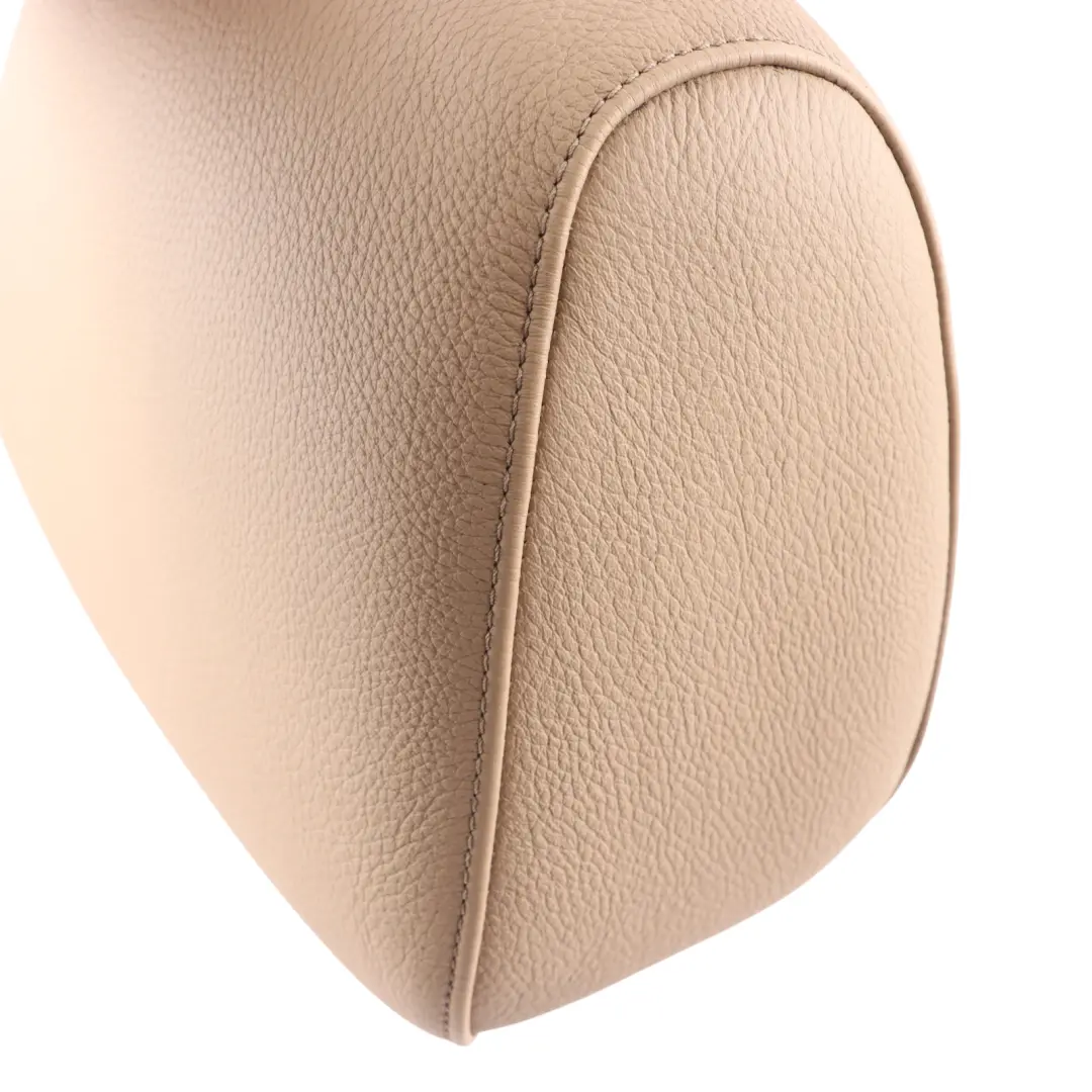 BMW E60 E61 Repose Tête Siège Avant Gauche Droite Cuir Beige - SKU 7076664 - Numéro de pièce 7076664