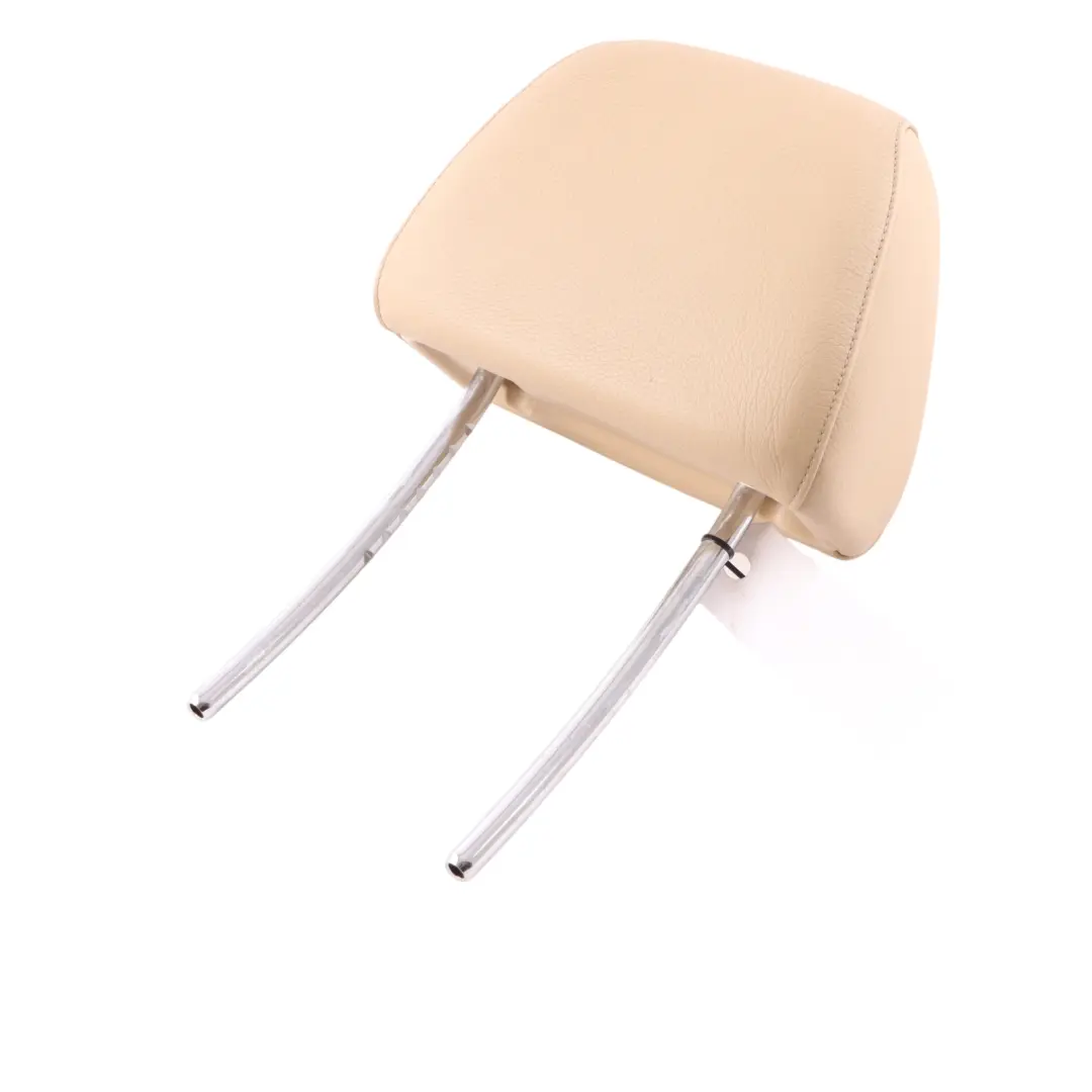 Poggiatesta sedile anteriore sinistro destro pelle Beige per BMW E60 E61 con numero di parte 7076664 BMW E60 E61 Poggiatesta sedile anteriore sinistro destro pelle Beige - SKU 7076664 - Numero di parte 7076664