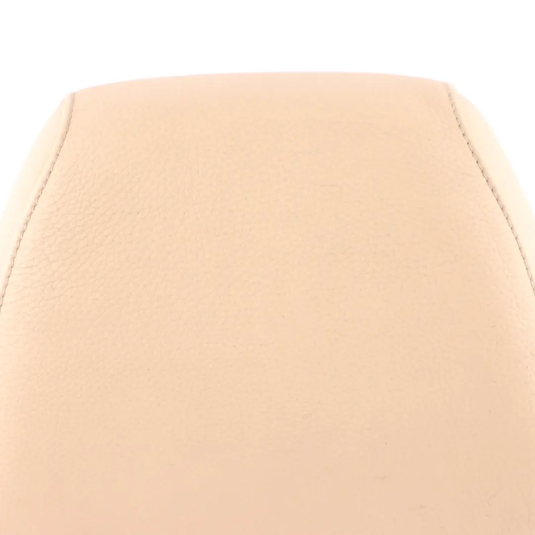 BMW E60 E61 Front Seat Head Rest Left Right N/O/S Leather Beige - SKU 7076664 - Part number 7076664