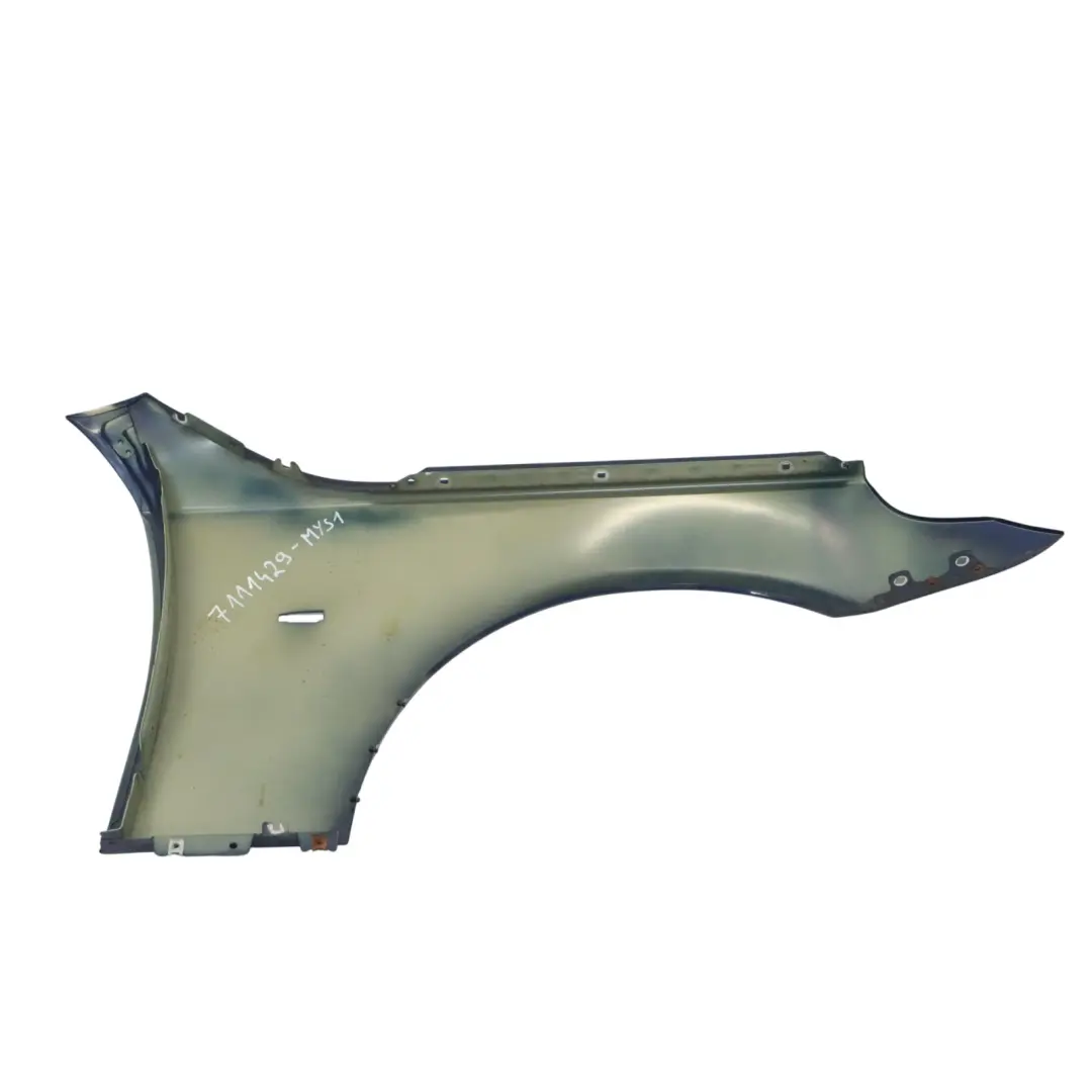 BMW 5 Series E60 E61 Front Left N/S Wing Fender Side Panel Mysticblau Blue A07 - SKU 7111429-MYS1 - Part number 7111429