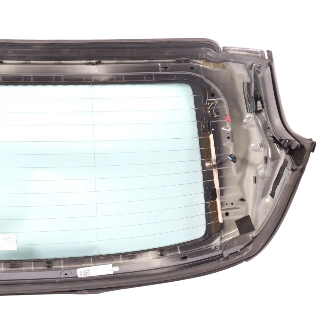 Window BMW E93 F33 Folding Top Hardtop Roof Shell Sparkling Graphite - A22 to Rear with Part number 7128754 Rear Window BMW E93 F33 Folding Top Hardtop Roof Shell Sparkling Graphite - A22 - SKU 7128754-SG - Part number 7128754