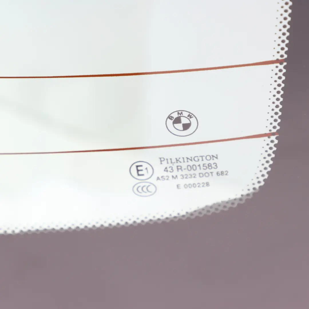 Window BMW E93 F33 Folding Top Hardtop Roof Shell Sparkling Graphite - A22 to Rear with Part number 7128754 Rear Window BMW E93 F33 Folding Top Hardtop Roof Shell Sparkling Graphite - A22 - SKU 7128754-SG - Part number 7128754