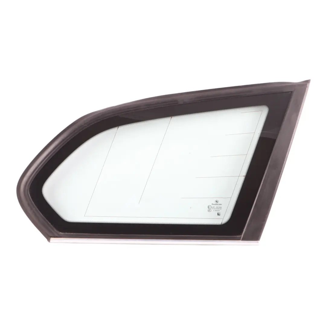 BMW E91 Touring Side Window Glass Green AS2 Glazing Rear Right O/S Chrome - SKU 7130368-1 - Part number 7130368