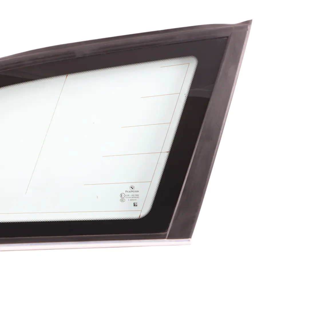 BMW E91 Touring Side Window Glass Green AS2 Glazing Rear Right O/S Chrome - SKU 7130368-1 - Part number 7130368