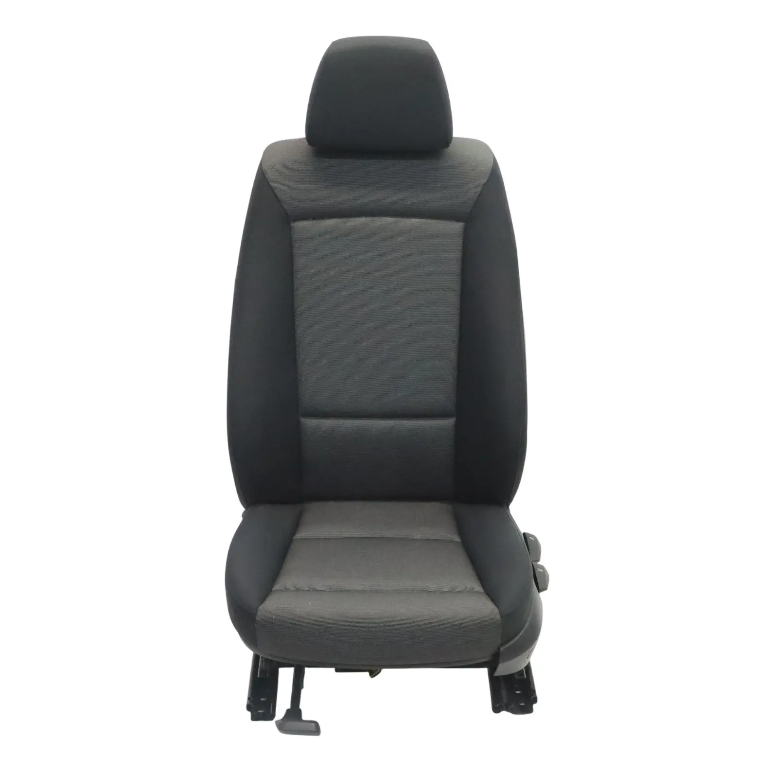 BMW E87 Sedile Anteriore Sinistro Tessuto Interno Moire Antracite