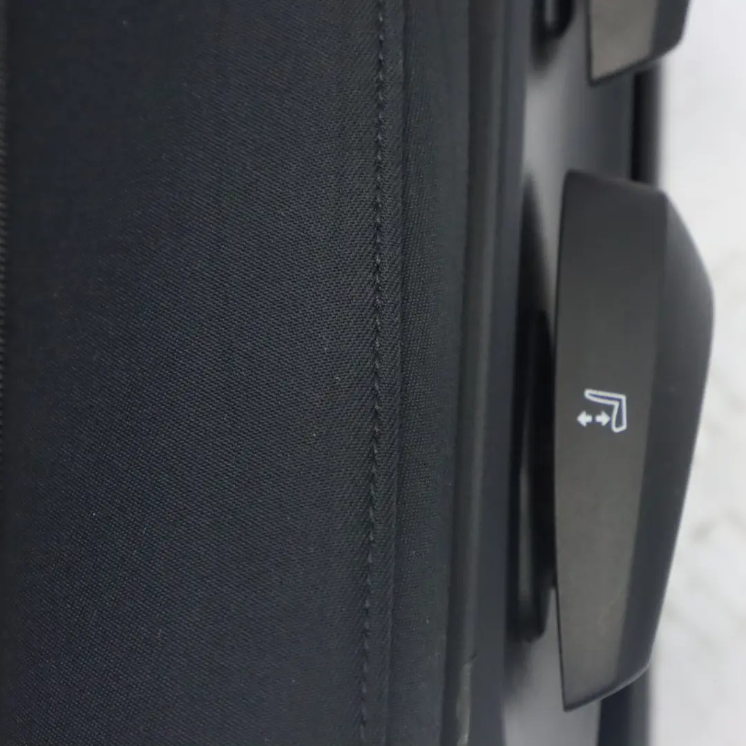 Front Seat Left N/S Cloth Fabric Interior Moire Anthracite to BMW E87 with Part number 7130763 BMW E87 Front Seat Left N/S Cloth Fabric Interior Moire Anthracite - SKU 7130763-4 - Part number 7130763