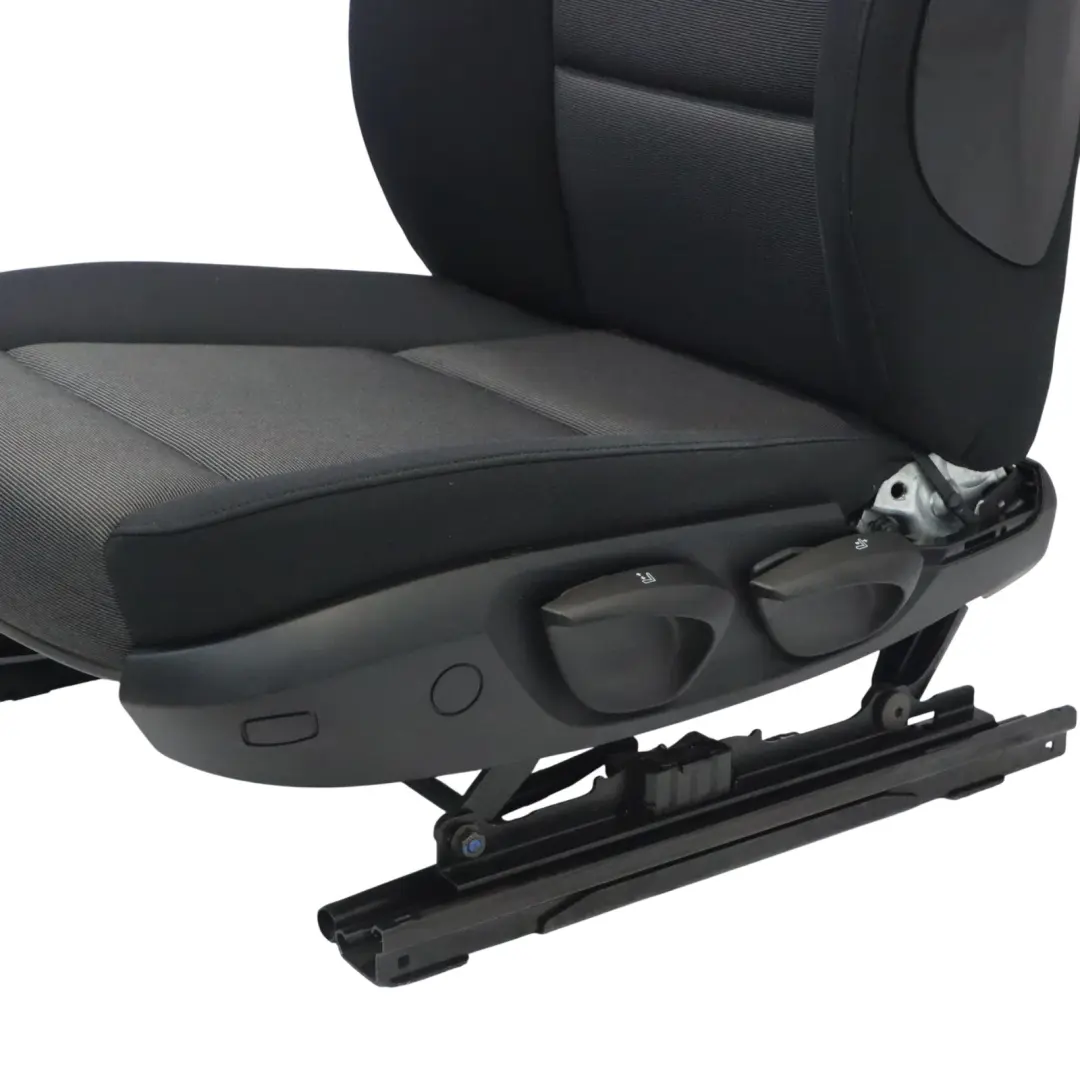 Vorder Sitz Links Stoff Stoff Interieur Moire Anthrazit BMW E87 - SKU 7130763-4 - Teilenummer 7130763