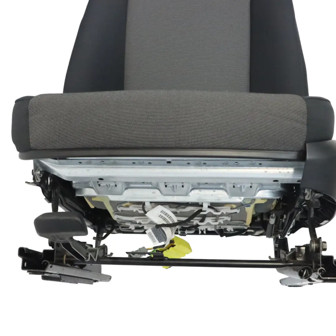 Asiento Delantero Izquierdo Tela Interior Moaré Antracita para BMW E87 con número de pieza 7130763 BMW E87 Asiento Delantero Izquierdo Tela Interior Moaré Antracita - SKU 7130763-4 - Número de pieza 7130763