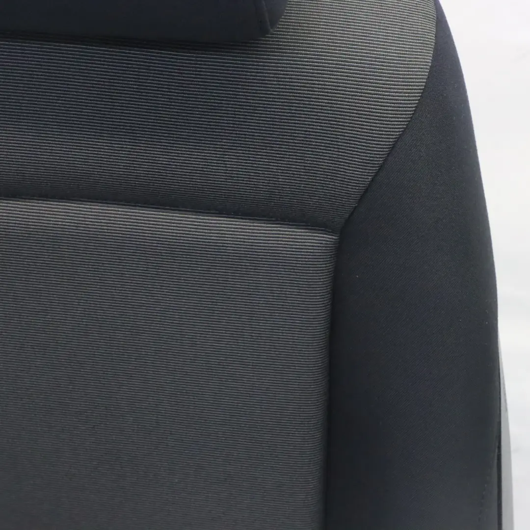 BMW E87 Front Seat Left N/S Cloth Fabric Interior Moire Anthracite - SKU 7130763-4 - Part number 7130763