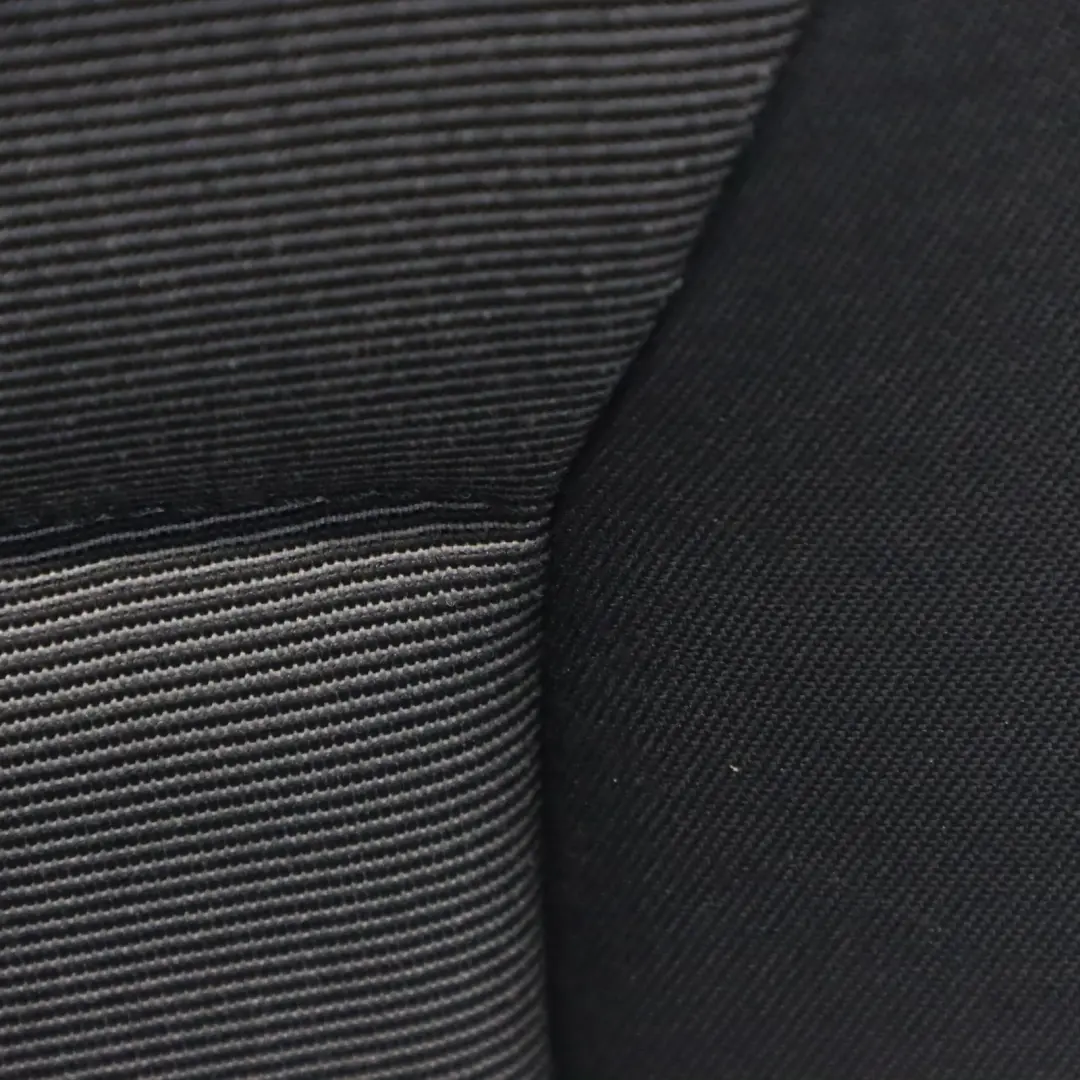 Front Seat Left N/S Cloth Fabric Interior Moire Anthracite to BMW E87 with Part number 7130763 BMW E87 Front Seat Left N/S Cloth Fabric Interior Moire Anthracite - SKU 7130763-4 - Part number 7130763