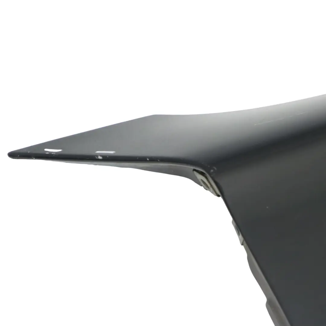 Panel Lateral Guardabarros Ala Delantera Derecha Black Sapphire 475 para BMW E81 E87 con número de pieza 7133228 BMW E81 E87 Panel Lateral Guardabarros Ala Delantera Derecha Black Sapphire 475 - SKU 7133228-BS10 - Número de pieza 7133228